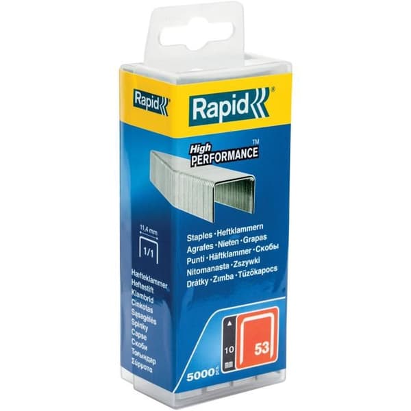 RAPID 5000 niittiä nro 53 Pikaniitit 10 mm