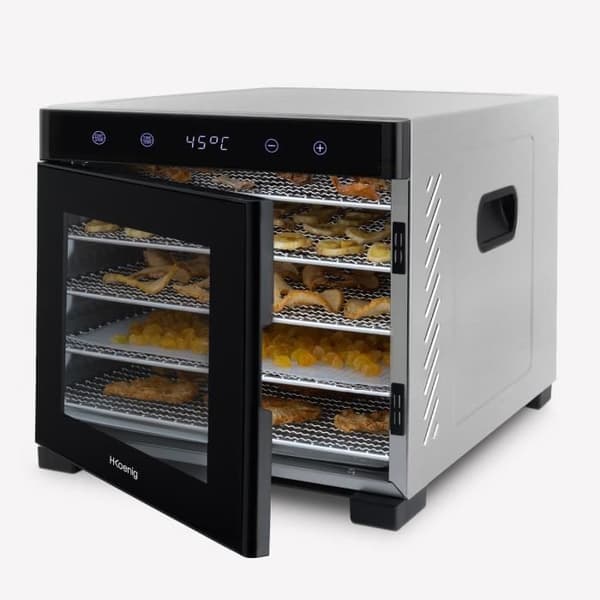 Madtørrer - HKoeNIG - DSY900 - Timer - Variabel temperatur - Effekt 650 W