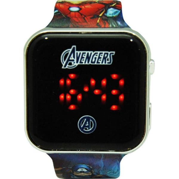 LED-kello - LASTEN LISENSSI - Avengers - Ikä 4+
