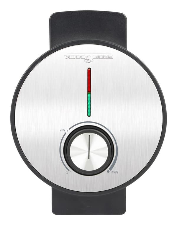ProfiCook PC-WA 1314 5 vafler 1200 W Sort, Rustfrit stål