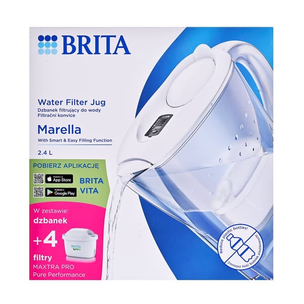 Brita Marella + 4 Maxtra Pro PP -suodatinkannu