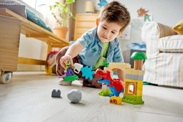 LEGO DUPLO 10463 Dinosaur Spidey-Rex mod Green Goblin