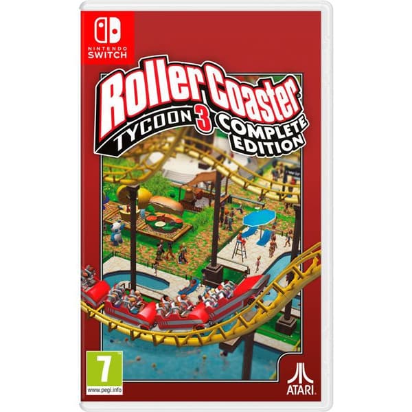 RollerCoaster Tycoon 3 - Komplet udgave - Nintendo Switch-spil