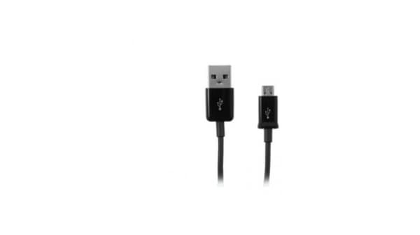 Samsung Micro USB-datakabel ECB-DU4EBE Sort