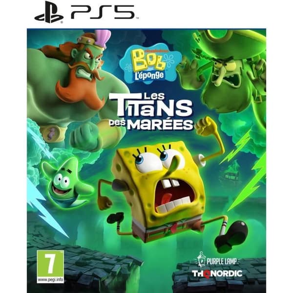 SpongeBob SquarePants: Tide Titans - PS5-peli