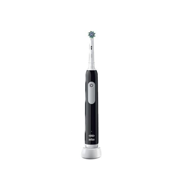Eltandborste - ORAL-B - Pro 1 - Svart - 360° trycksensor - Batteritid 7 dagar