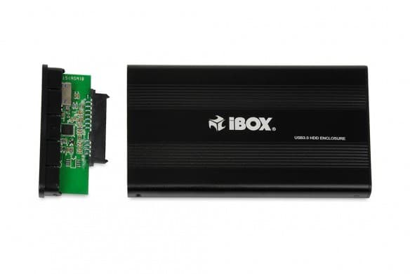 iBox HD-02 HDD-kabinet Sort 2,5"