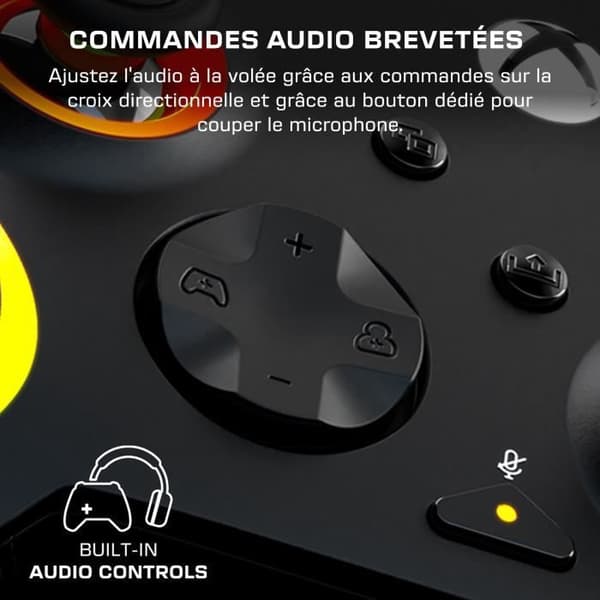 Kablet RGB Gamepad - TURTLE BEACH - TBC-2002-05 - Afterglow™ Wave - Sort - Xbox/PC
