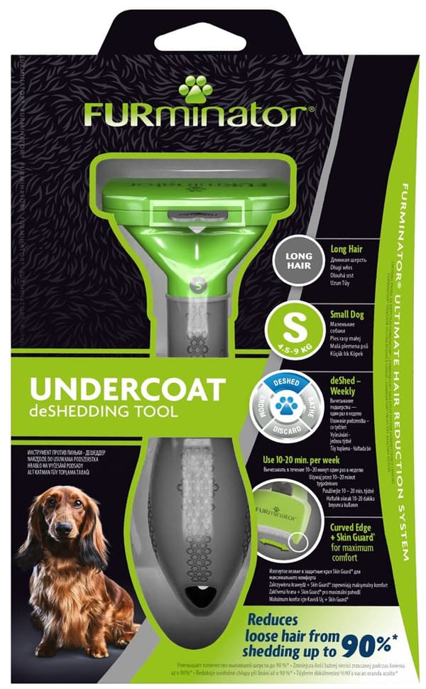 FURminator - furminator til langhårede hunde - S