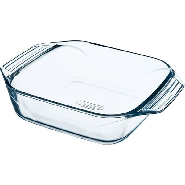 Firkantet bagefad - PYREX - Lad os dele - 29 x 23 cm - Glas