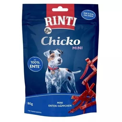 RINTI Chicko Mini And - hundegodbidder - 80g