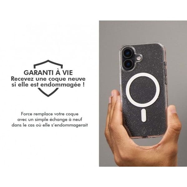 FC Air Xtrem MagSafe -kotelo - iPhone 17 Pro Max - Kierrätetty - Kimalle