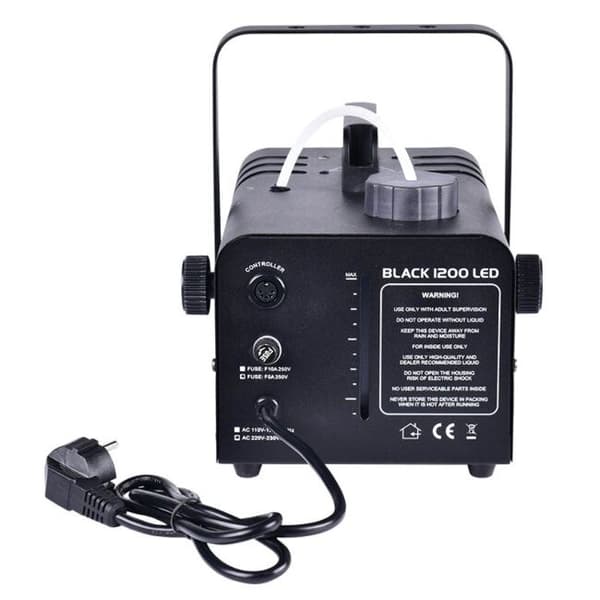 LIGHT4ME Musta 1200 LED - savugeneraattori