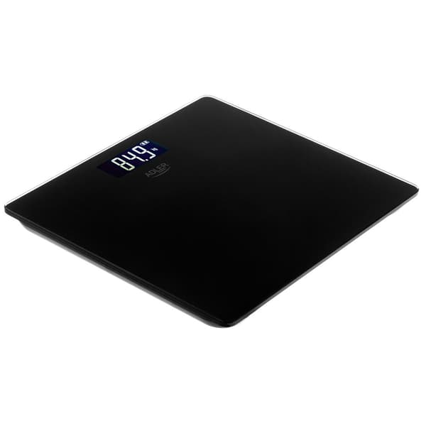 Badevægt ADLER AD 8194b genopladelig USB-C Sort