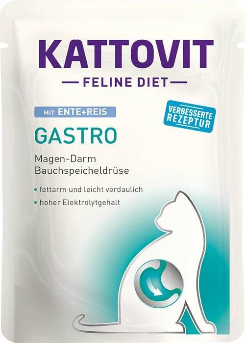 KATTOVIT Feline Diet Gastro - våd kattefoder - 12 x 85g
