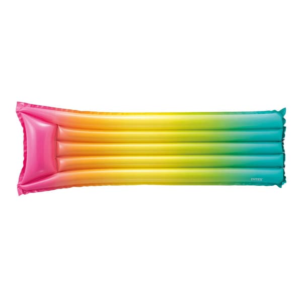 Intex 58721EU Rainbow luftmadrass 183x69 cm