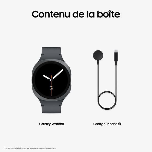 Samsung Galaxy Watch8 40 mm grafiitti Bluetooth-älykello