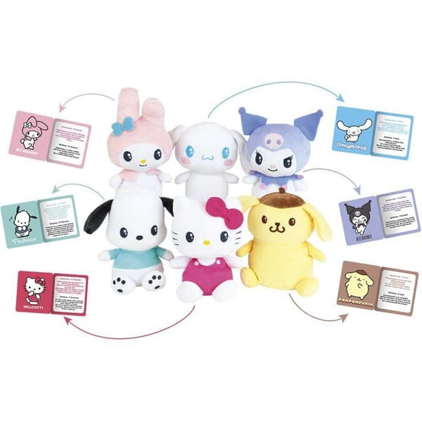 Kawai Pompompurin pehmo - JEMINI - HELLO KITTY - 13 cm