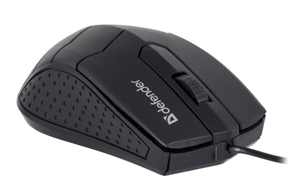 Mus Defender Hit MB-530 Sort Otypisk 1000 dpi 3P