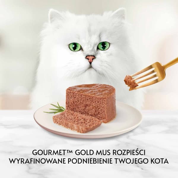GOURMET Gold Beef - vådfoder til katte - 85 g
