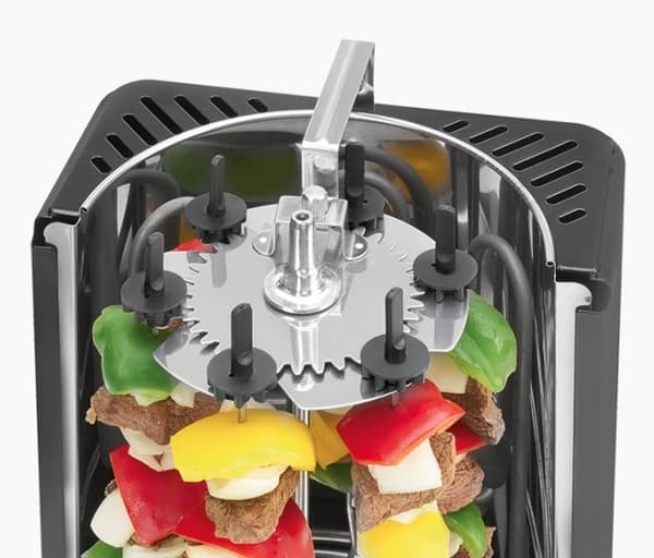 Clatronic DVG 3686 Grill Elektrisk Sort 1400 W