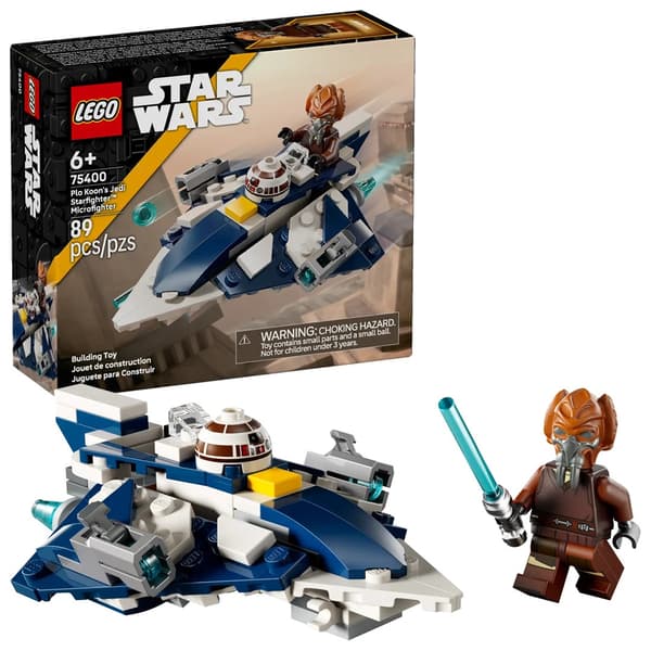 LEGO STAR WARS 75400 Plo Koons Jedi Starfighter Mikrokæmper