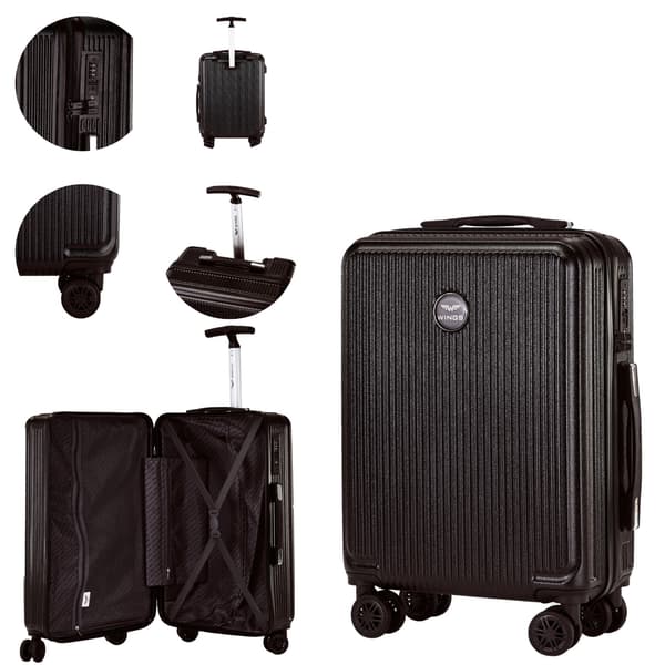 WINGS AFRICAN EAGLE Handbagage Polykarbonat 38L med TSA-lås