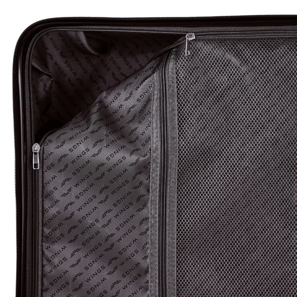 WINGS AFRICAN EAGLE Stor Kuffert TSA 360° Hjul Polycarbonat