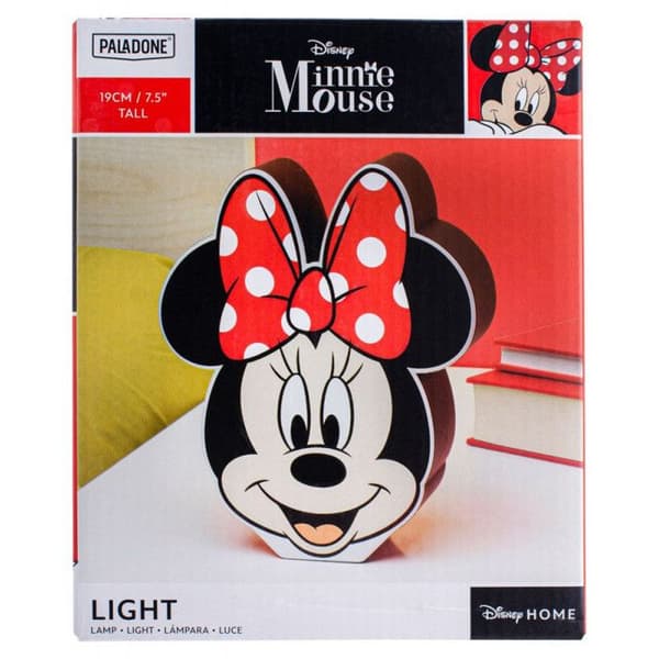 Lampe 2D - PALADONE - MINNIE - Röd - LED - Inomhus - Barn