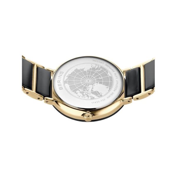Bering 11435-732-GWP Dameur Sæt Sort Keramik 35 mm 3 ATM