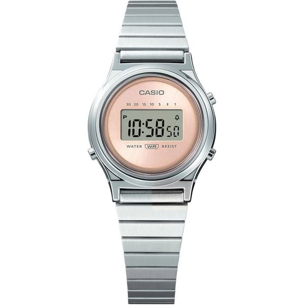 Klocka - CASIO - LA700WE - Unisex - Rosa - Kvarts - Digital