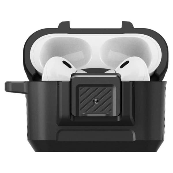Spigen Lock Fit - Cover til Samsung Galaxy Buds 2 Pro / 2 / Live / Pro (Sort) - 8809811869033