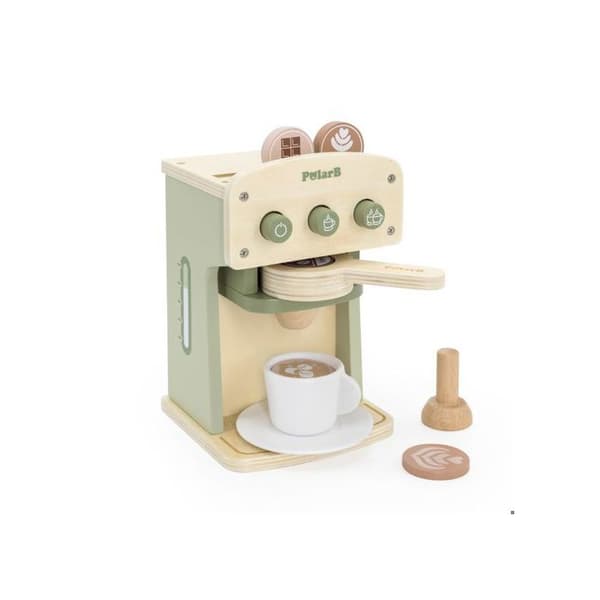 VIGA PolarB grøn trækaffemaskine + tilbehør