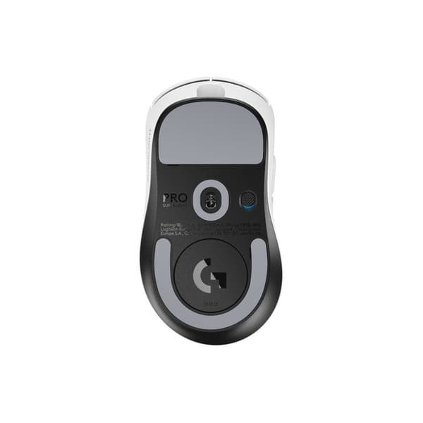Souris - Logitech - G PRO X SUPERLIGHT 2 DEX - Ergonomisk - 5 knappar - Vit