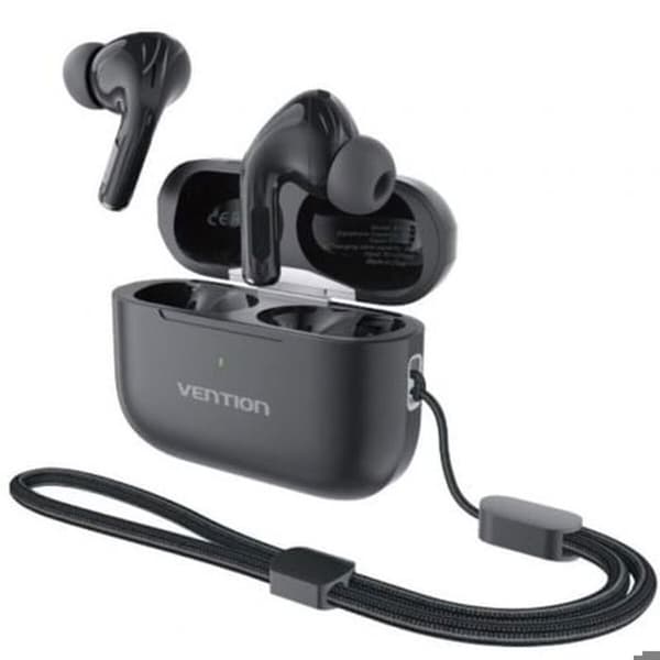 Vention NBVB0-PLUS Bluetooth 5.3 Hovedtelefoner Sort