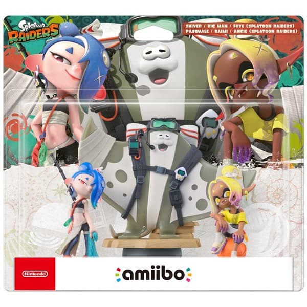 Figurine Amiibo - Pasquale, Raimi & Angie • Samling Splatoon