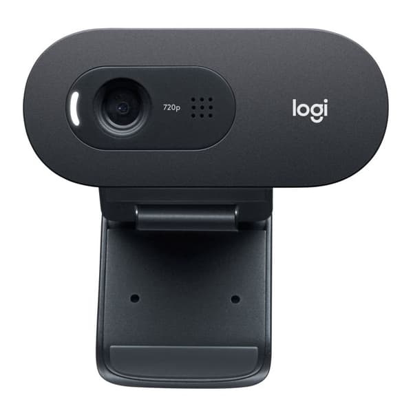 Webbkamera - LOGITECH - C505e - HD - Svart - HD-kamera