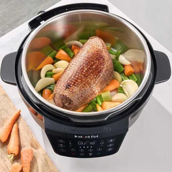 Multikoger 7-i-1 - INSTANT - 7.1L - Rustfrit Stål - Sort - 1200W