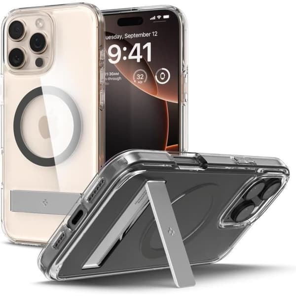 Spigen Cover til iPhone 16 Pro Max Ultra Hybrid S MagFit Grafit