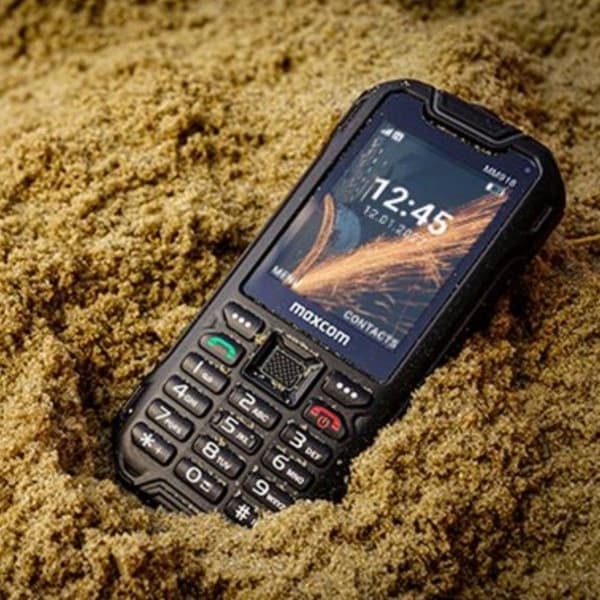 Smartphone Maxcom Strong MM918 4G VoLTE Dual SIM Vandtæt IP68 Sort