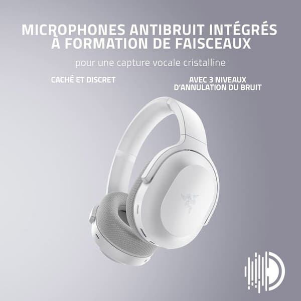 Hovedtelefoner - Razer - Barracuda Mercury - Hvid - Kablet - One Size