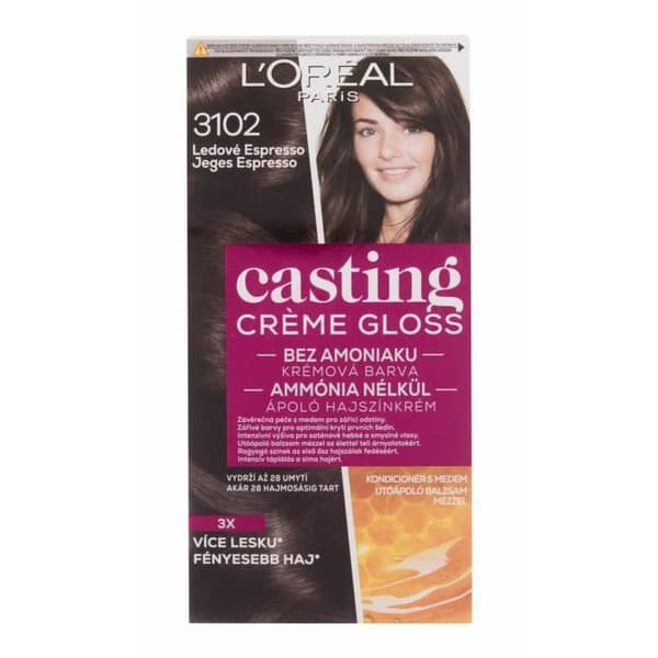 48ml L'Oréal Paris Casting Creme Gloss, 3102 Glacé Expresso, Hårfarve