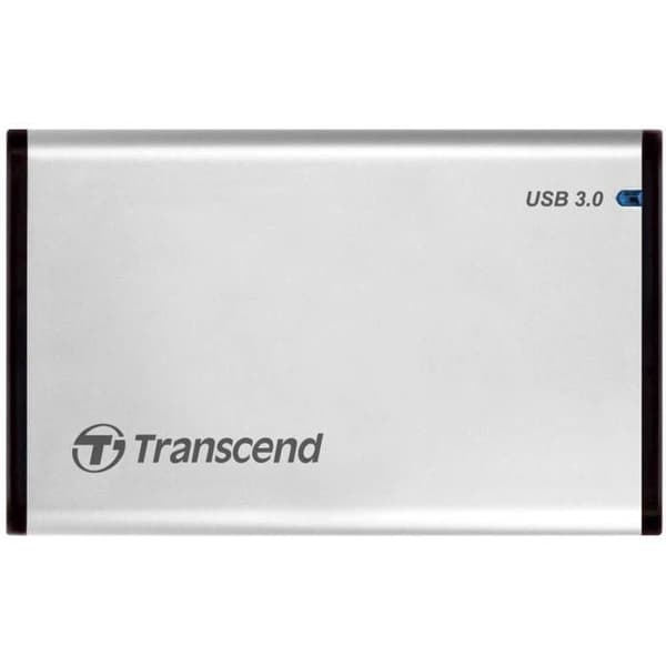 Extern hårddiskhölje - TRANSCEND - StoreJet 2,5" - 1 TB - Grå - HDD S3
