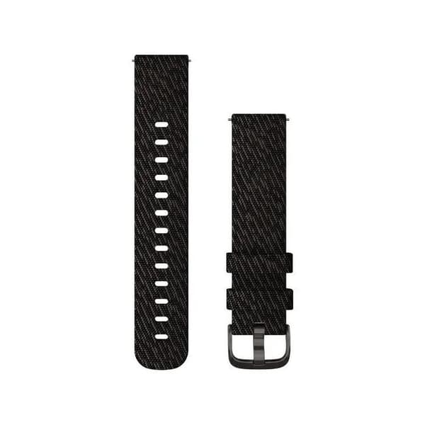 Hurtigudløbsarmbånd - Garmin - Model 2 - Sort - Justerbar - Solid
