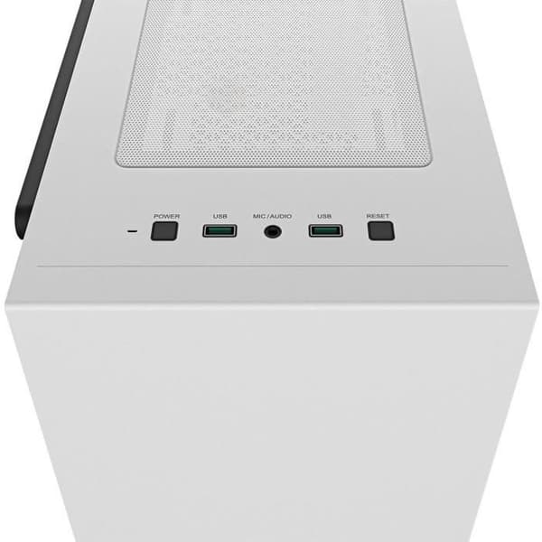 DEEPCOOL Macube 110 Hvid - Kasse uden strømforsyning - Minitårn - Micro-ATX-format