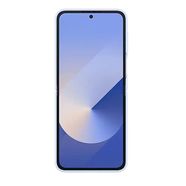 Coque - Samsung - Galaxy Z Flip 6 - Silikone - Blå - Optimal beskyttelse