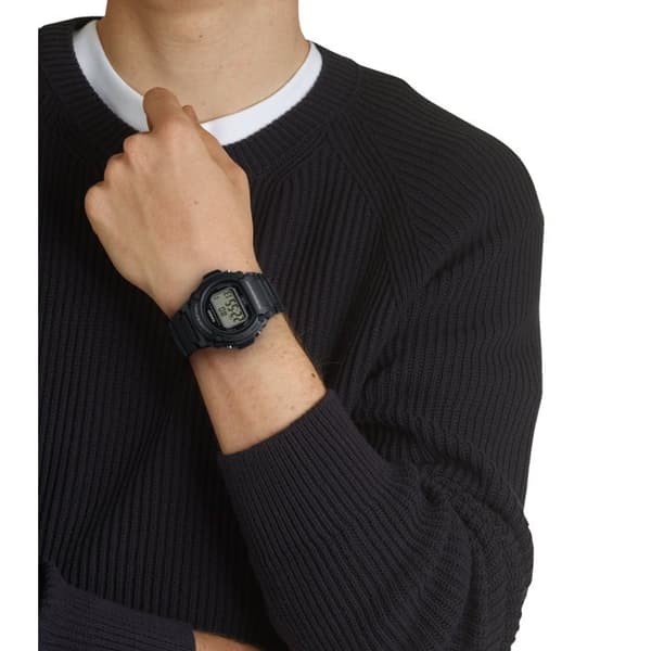 Ur - Casio - W-219H-1AVEF - Quartz - Digital - Sort plastikrem