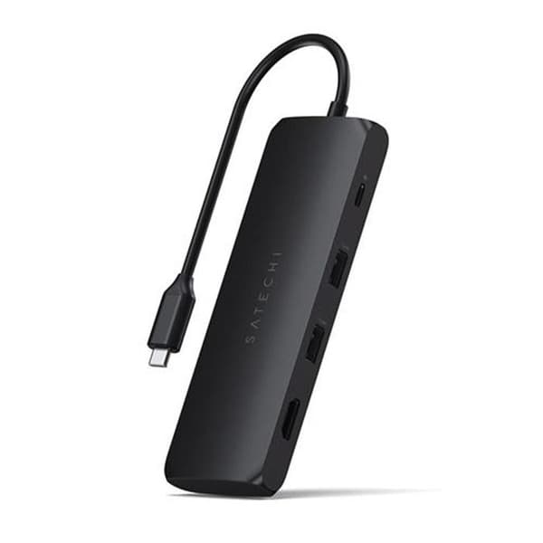 USB Type-C Hub - Satechi - ST-UCHSEK - Svart - Multiport - Plats för SSD