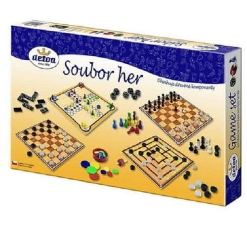 Detoa brætspil junior papsæt 4 stk