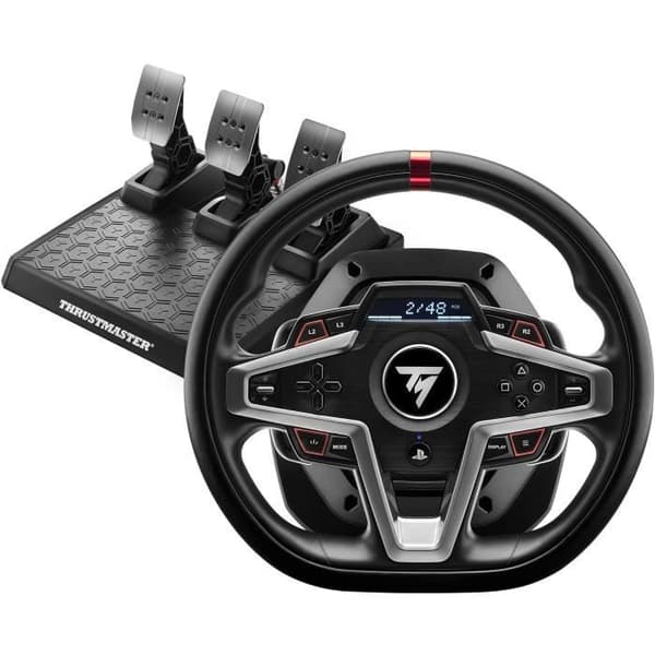 THRUSTMASTER T248 Racerhjul og magnetiske pedaler, PS5, PS4, PC